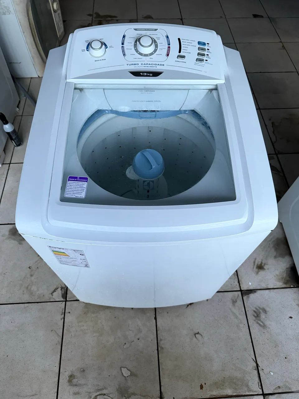 Máquina de lavar 13kg Electrolux 