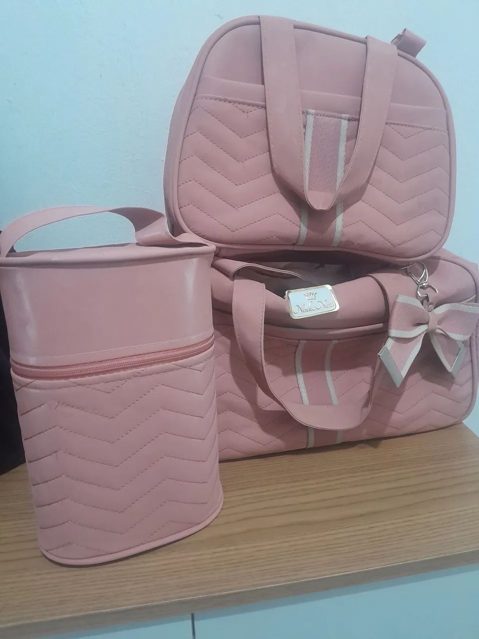 Kit bolsa maternidade menina - Foto 2