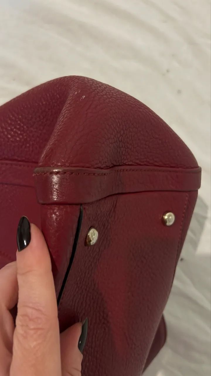 Bolsa Tote Gucci Soho Bordo  - Foto 4