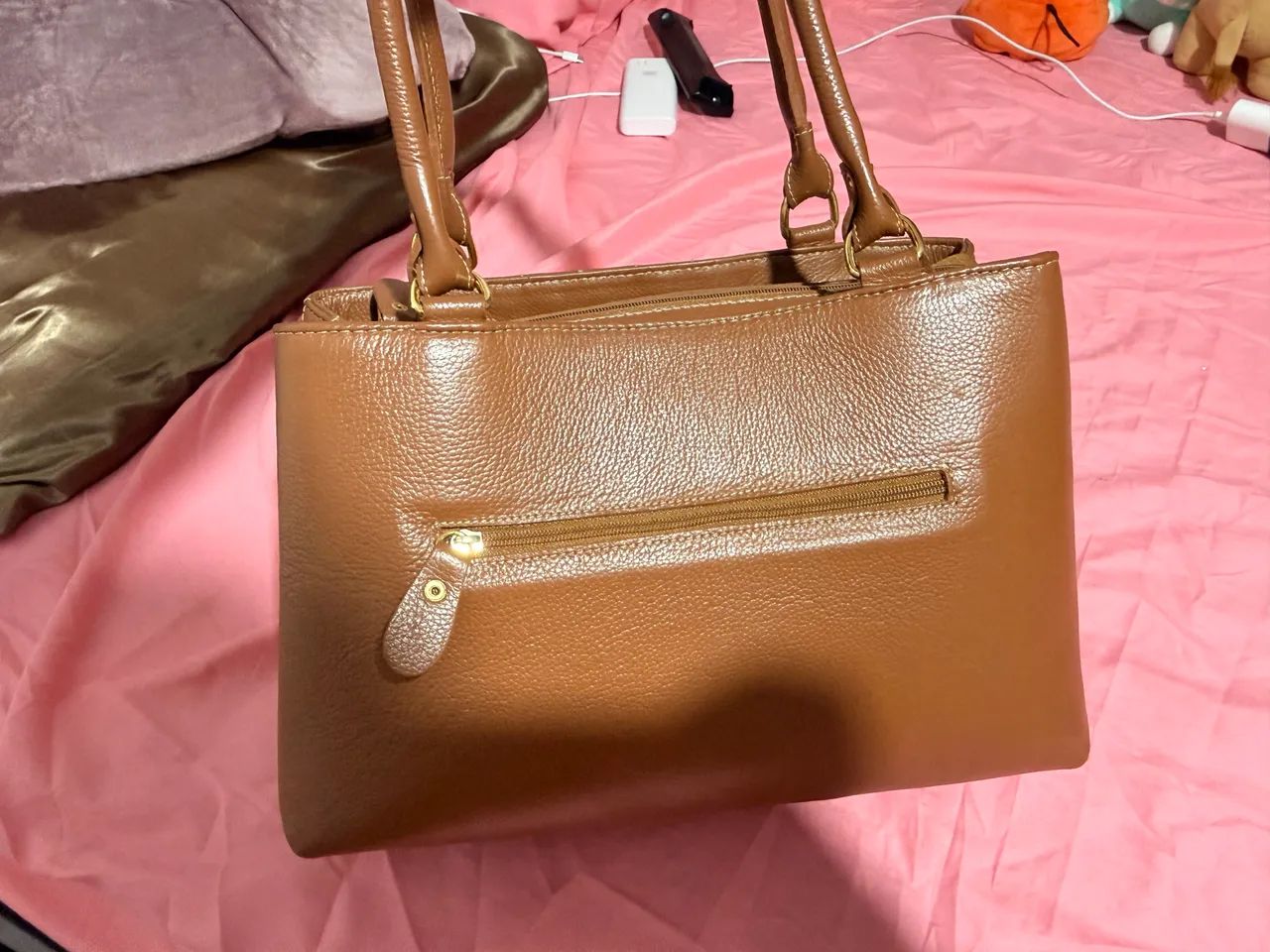 Bolsa Couro Café  - Foto 2