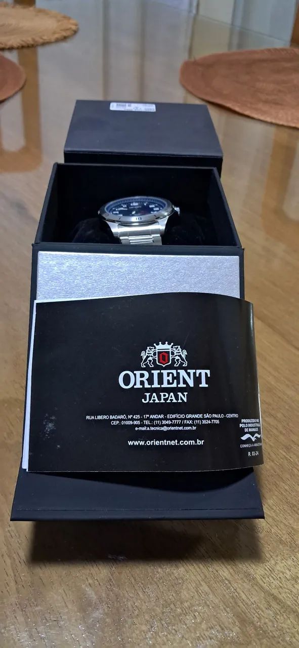 VENDE-SE ESTE BELO RELÓGIO DA ORIENT!! - Foto 3