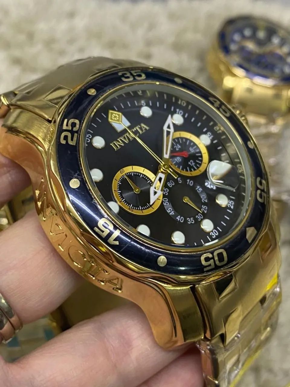 Relógio Estilo Pro Diver Funcional - Aço Inoxidável e Calendário Funcional
