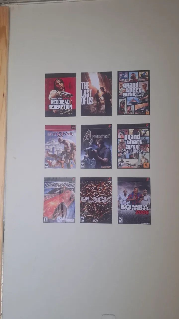 Pôster tema gamer