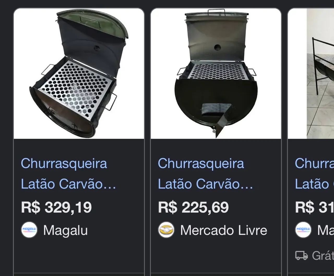 Churrasqueira latão  - Foto 4