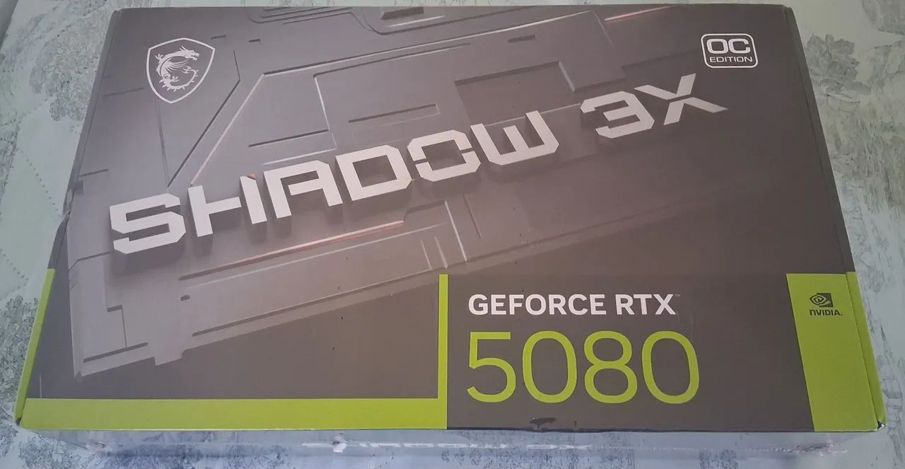 RTX 5080 MSI SHADOW 3X OC - LACRADA - ACEITO TROCA - Foto 2