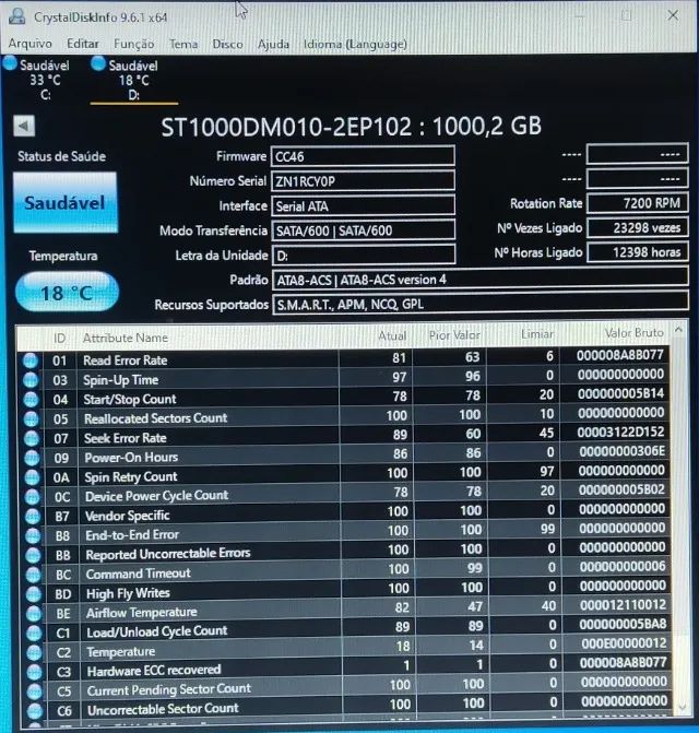 HD 1TB Seagate 3.5' - Foto 3