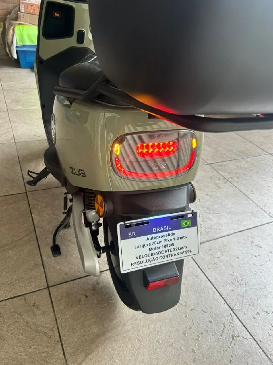 vende-se scooter eletrica zub n70 - Foto 2