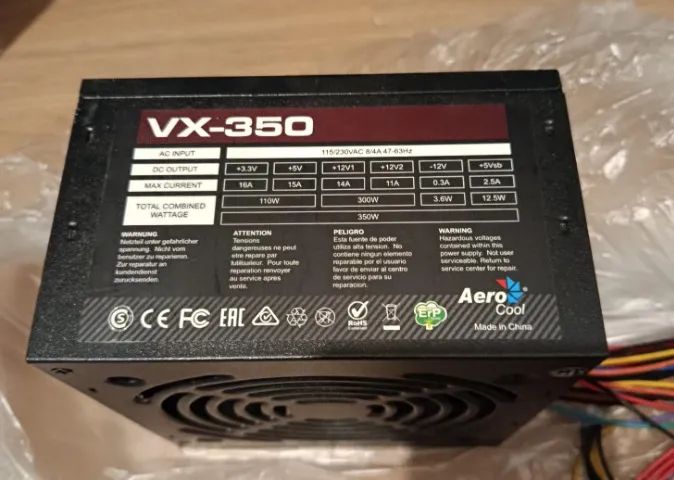Fonte PC 350W Bivolt