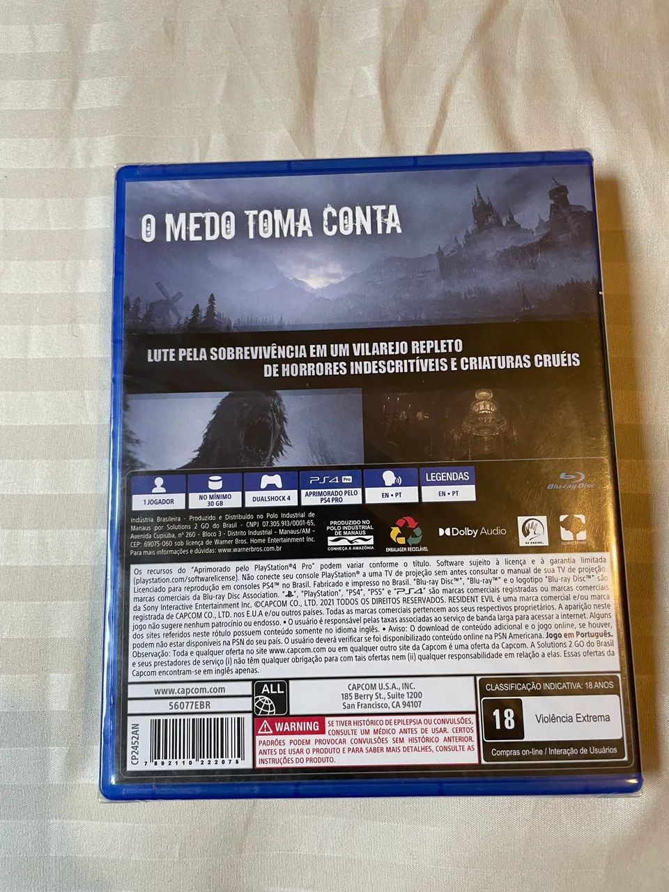 Resident Evil 8 - PS4 - LACRADO - Foto 3