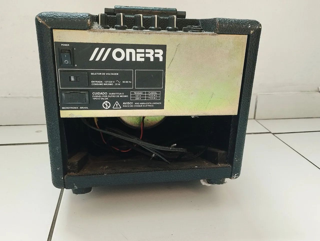 Amplificador oneer 20wts
