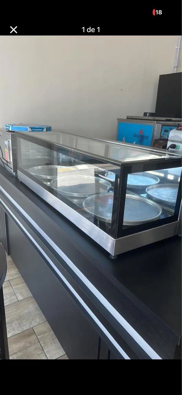 Estufa aquecida para Pizza 220v