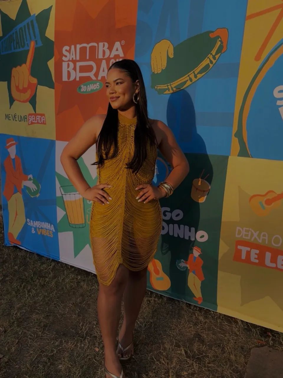 vestido de franja  - Foto 2