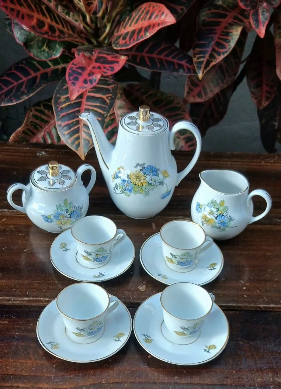 Jogo de café porcelana Mauá  - Foto 5