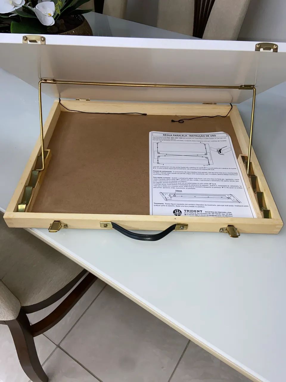 PRANCHETA P/ DESENHO TRIDENT A3 5000 - Foto 5