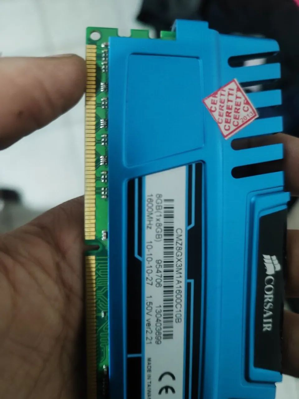 Memória ram ddr 3