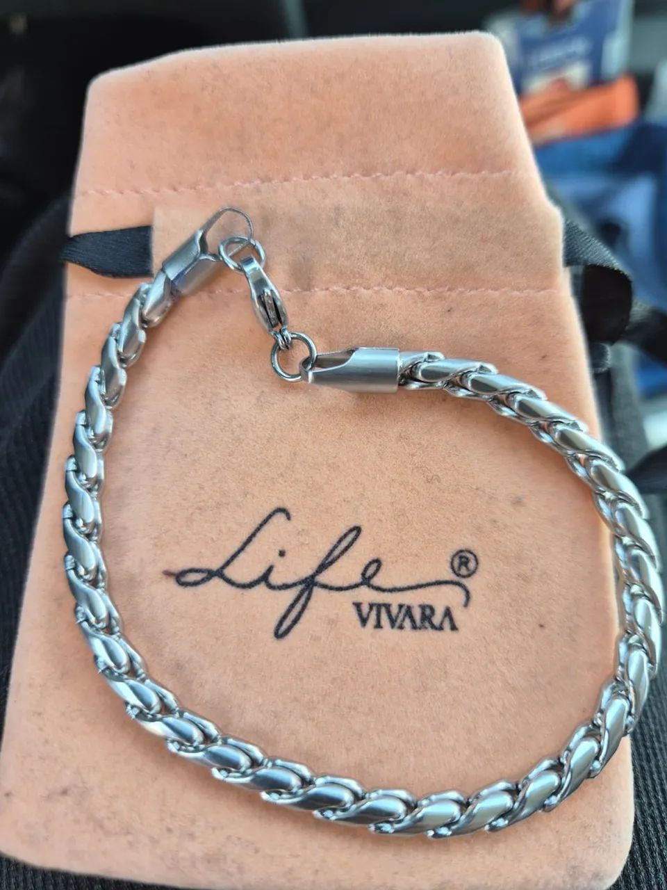 Pulseira masculina LIFE VIVARA