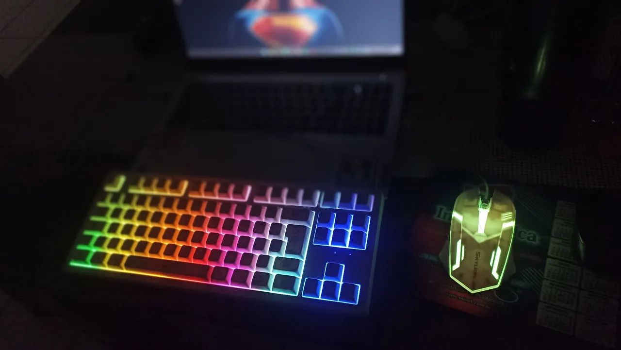 Teclado e mouse gamer - Foto 4