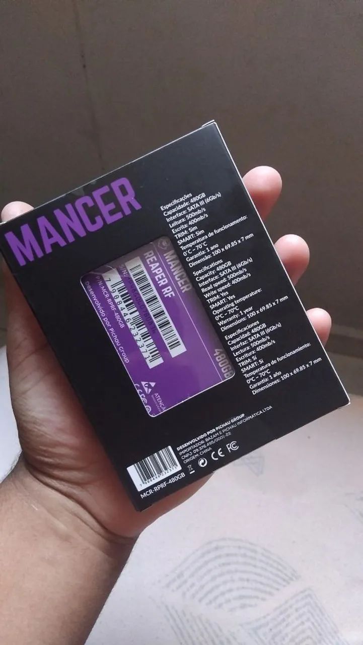 SSD MANCER 480GB LACRADO - Foto 2