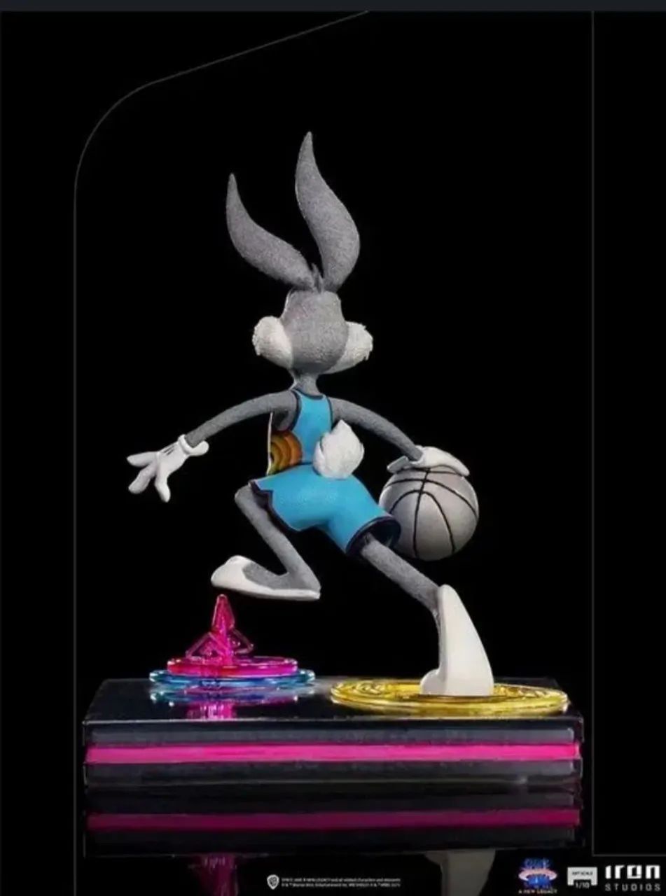 Estátua Bugs Bunny (Pernalonga) Space Jam 1/10 - Iron Studios<br><br>Jam 2-1/10 - Iron Studios - Foto 3
