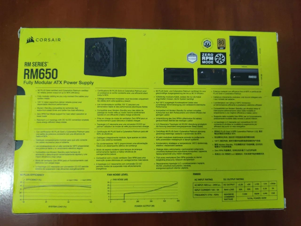 FONTE CORSAIR RM650 - Foto 2