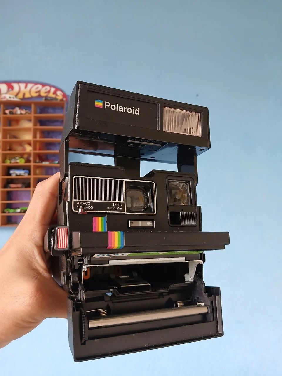 Câmera analógica polaroid 635CL supercolor - Foto 2