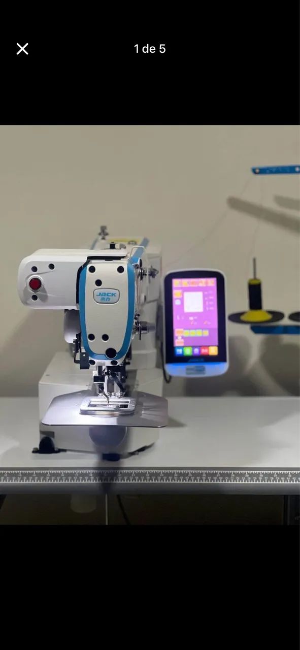 Máquina Jack travete eletrônica modelo 1906