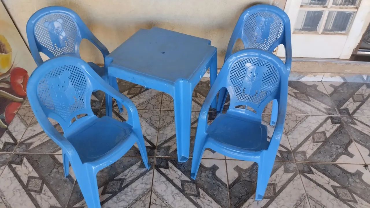 Conjunto Mesa e Cadeiras Infantil  - Foto 2