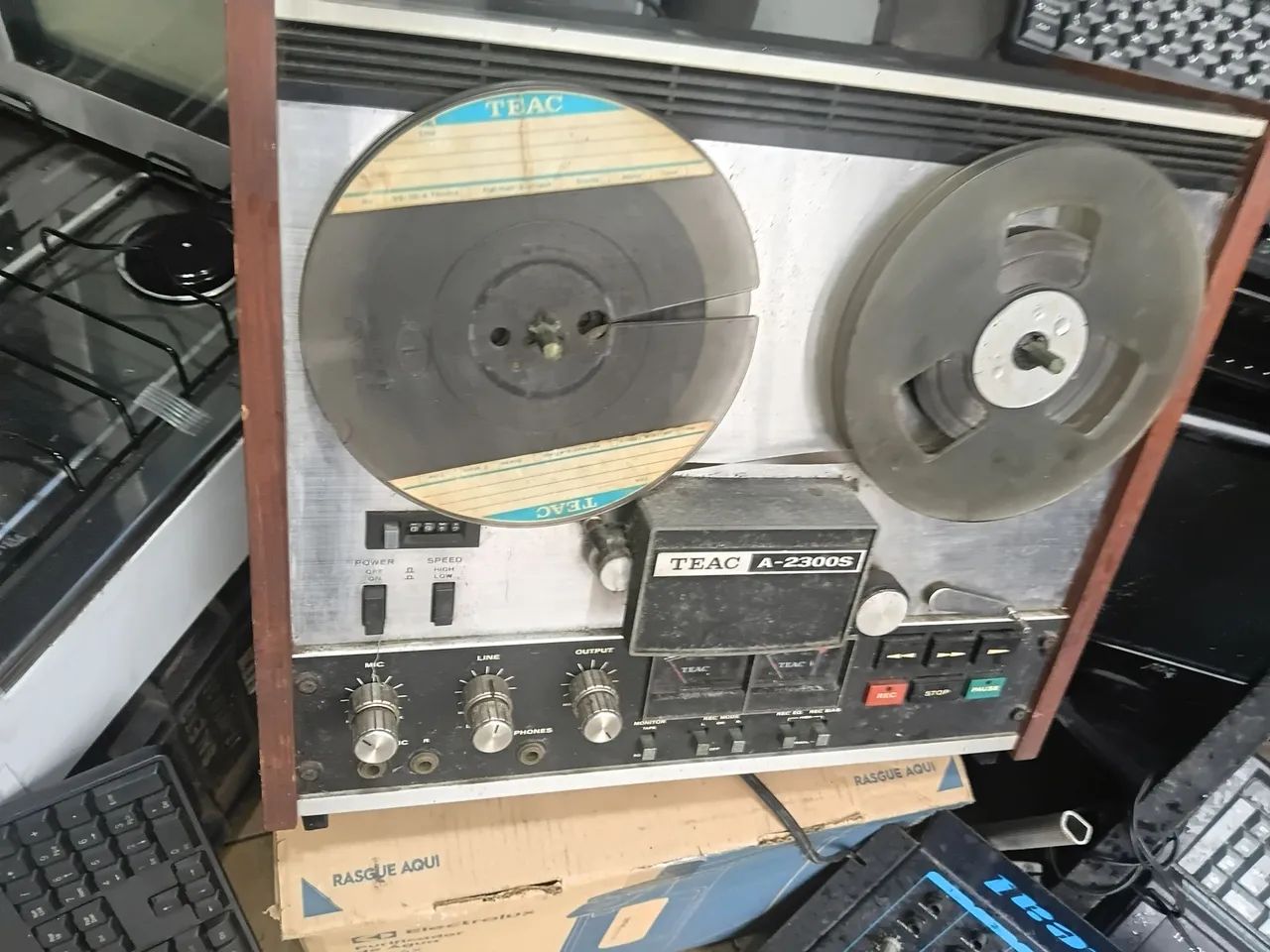 Antiguidade toca discos TEAC
