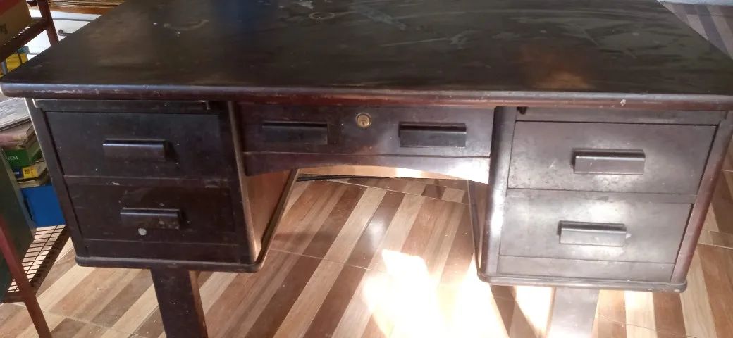 escrivaninha  madeira maciça - Foto 3