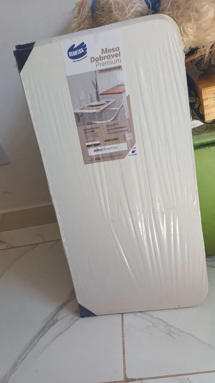 Mesa dobrável Branca Nova  - Foto 2