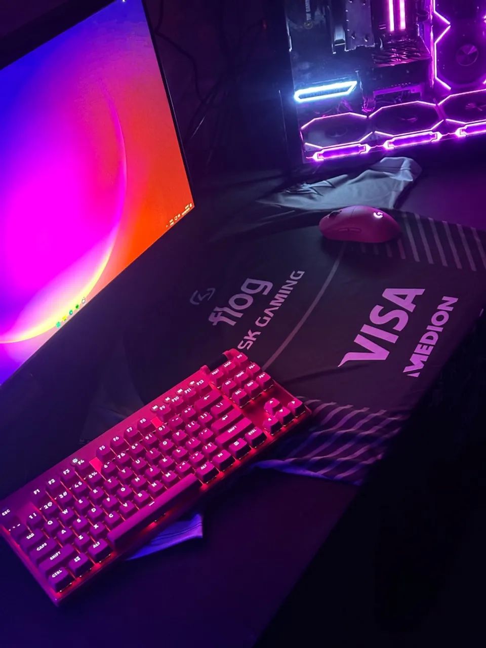 Logitech G PRO X TKL Margenta/Rosa - Foto 2