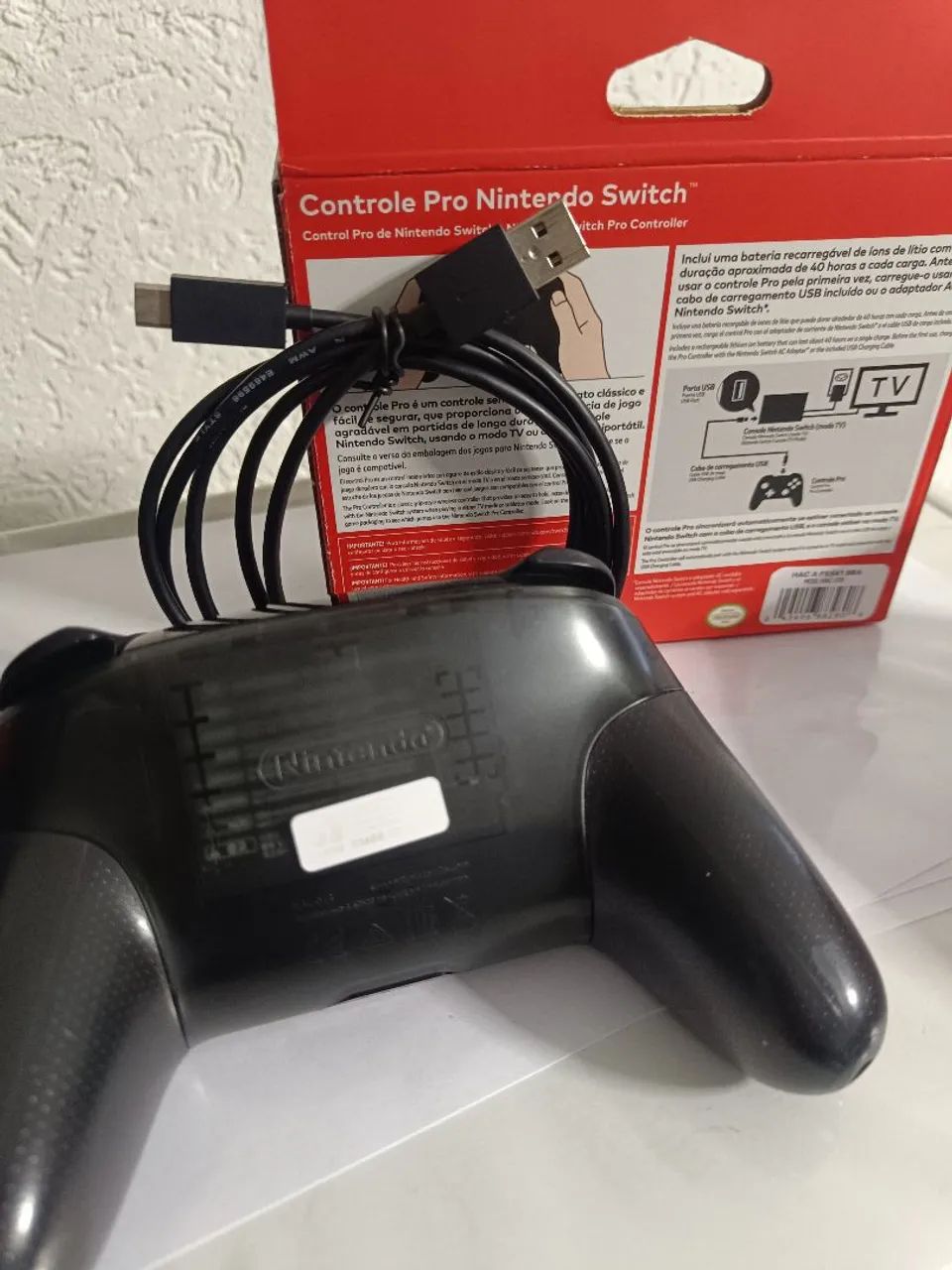 Pro Controle Pro controle original Nintendo switch - Peças e Acessórios de Vídeo ...