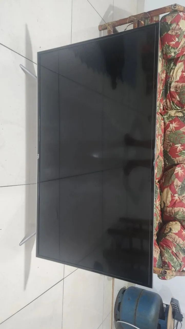 Tv tc 43l funciona mas o Led esta queimado - Foto 3