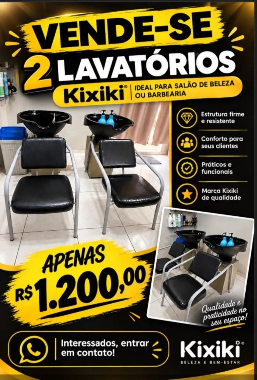 2 Lavatórios 