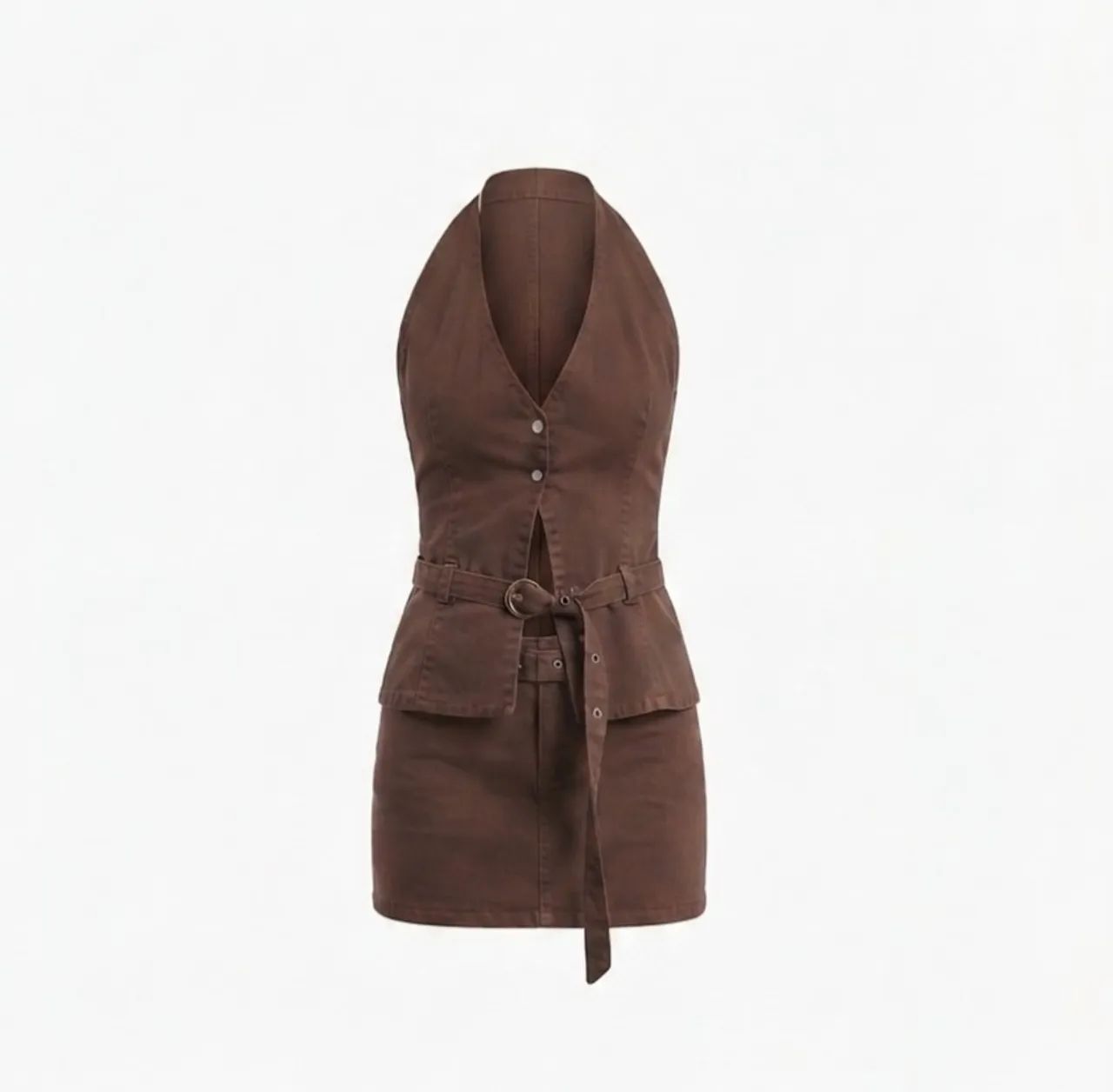 Conjunto mini short saia 