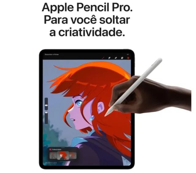 Apple 2025 iPad Pro de 11 polegadas (Wi-Fi, de 256 GB, Preto-espacia - Foto 3