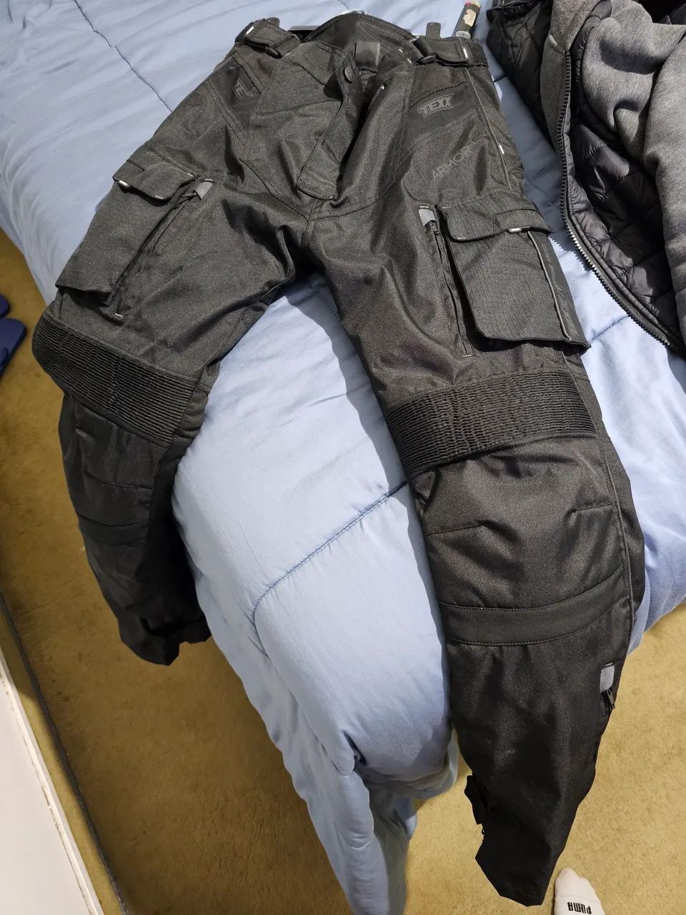 Calça Texx Armor para motociclista com proteção e impermeável  - Foto 4