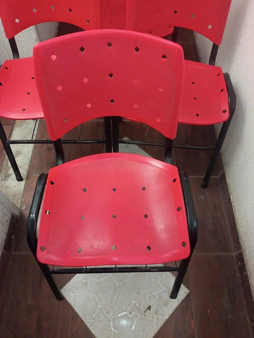 Cadeiras  vermelha TOP 