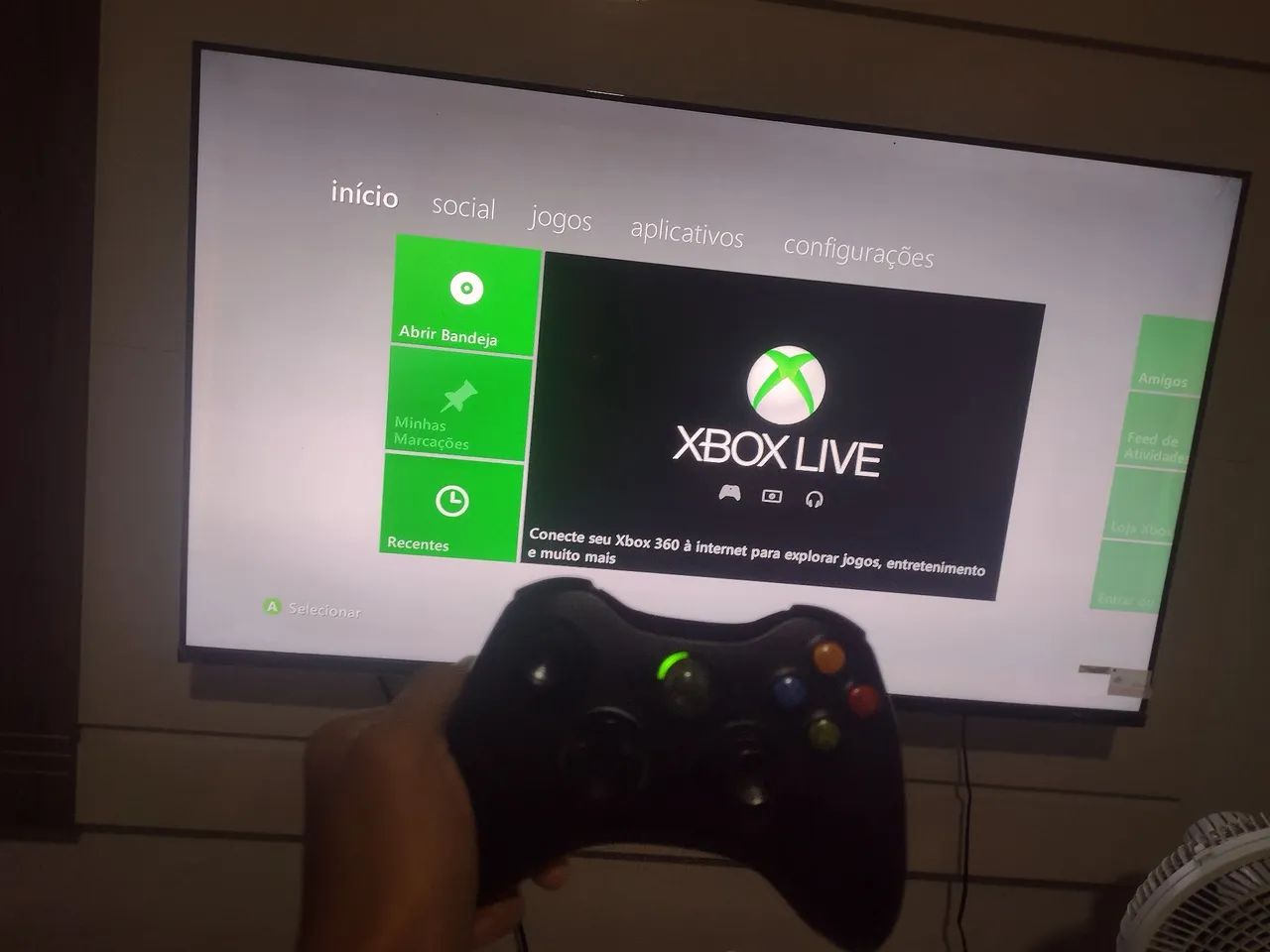 Xbox 360 desbloqueado com jogos  - Foto 4