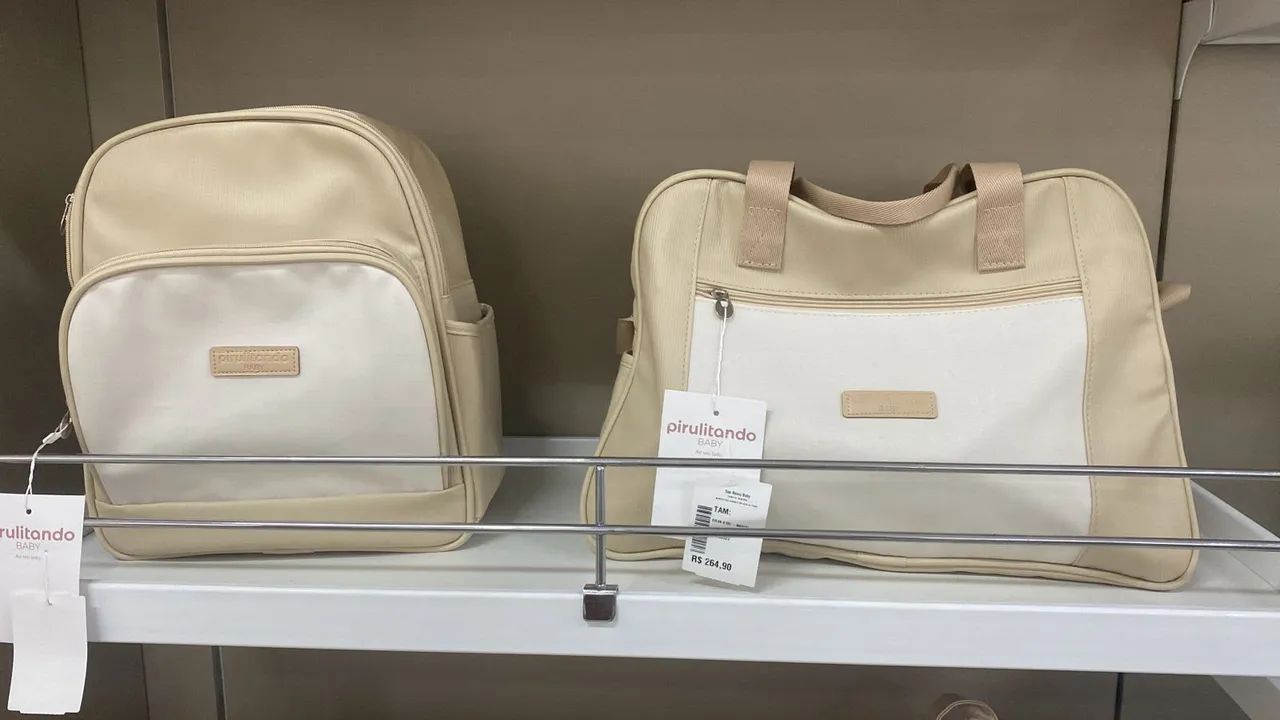 Bolsa de Maternidade G + Mochila - Pirulitando - Foto 4
