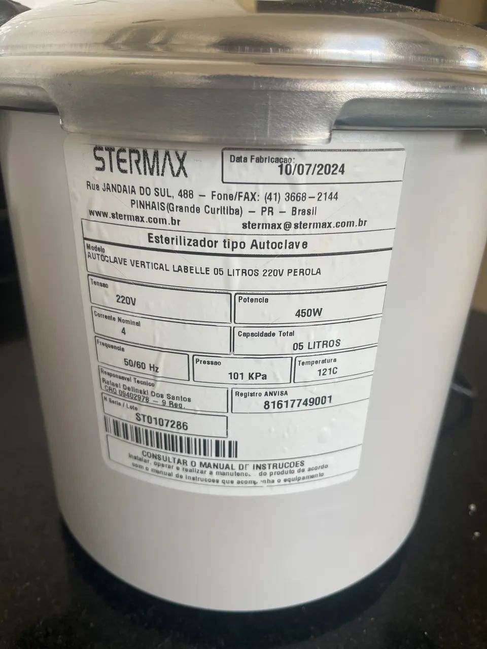 Autoclave Lá Belle 5 Litros  - Foto 4