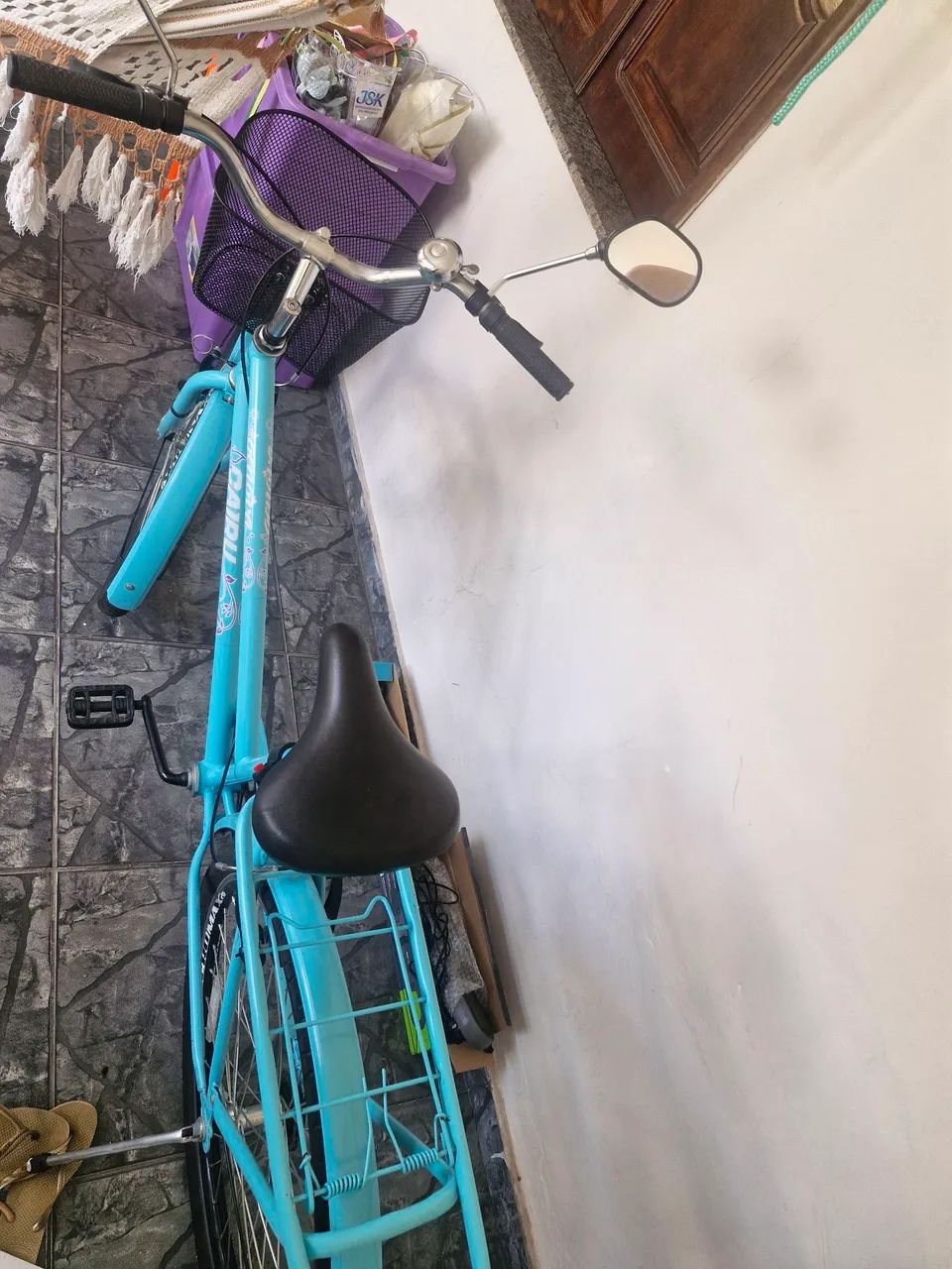 Bicicleta com cesta e garupa - Foto 4