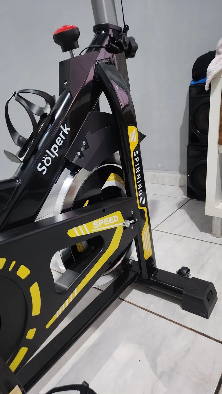 Bicicleta egocêntrica spining inércia 13kg 