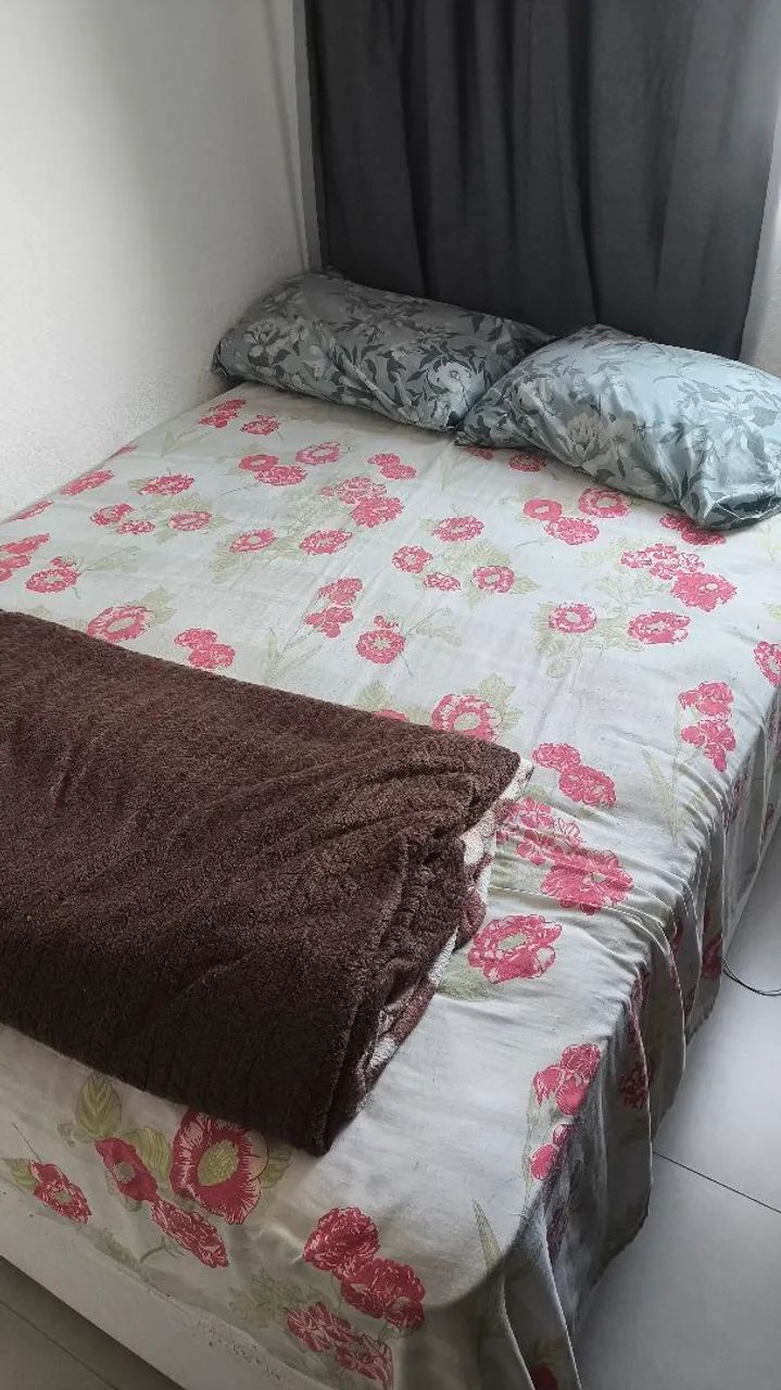 Cama box casal baú 
