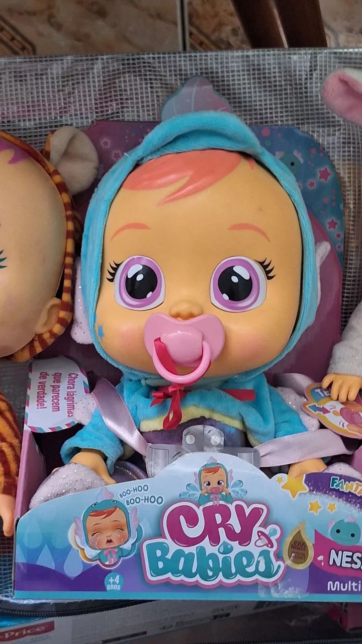Brinquedos e Boneca Cry Baby, Chora de verdade - Foto 3