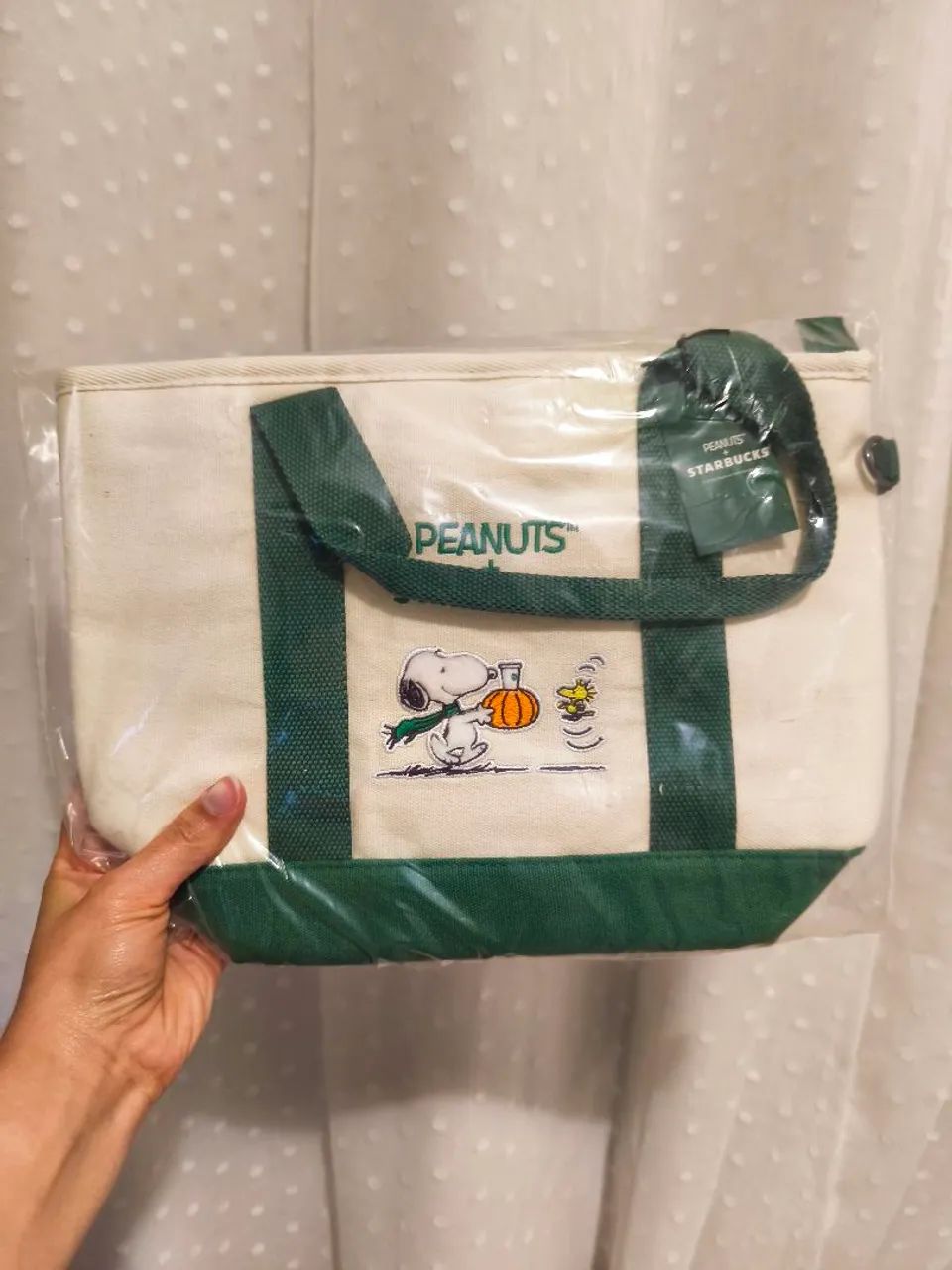 Bolsa Snoopy Starbucks 