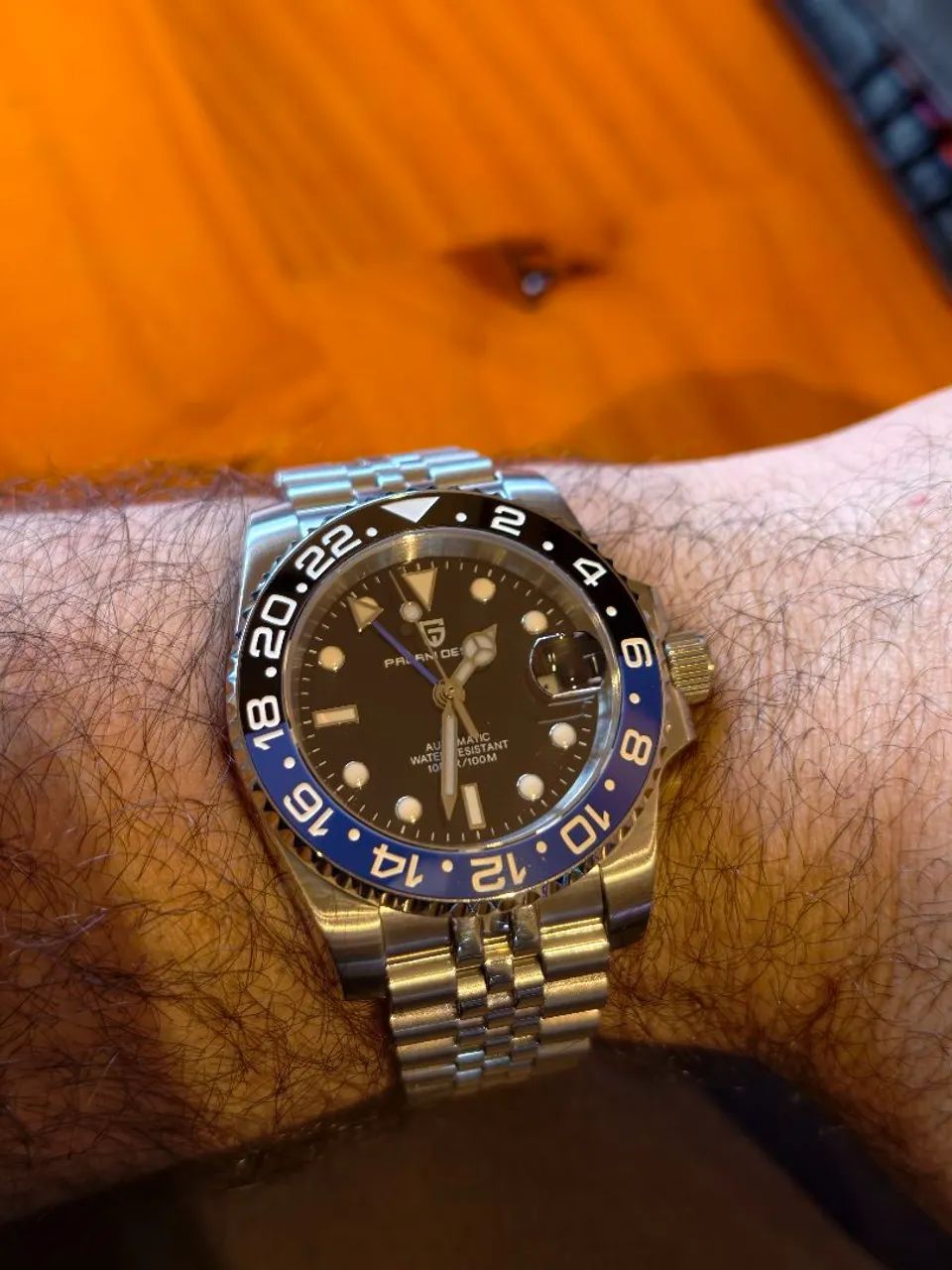 Relógio Pagani Design Batman Rolex