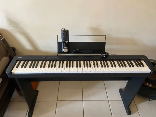 PIANO DIGITAL CASIO CDP-S150 COM SUPORTE MDF ORIGINAL - Foto 3