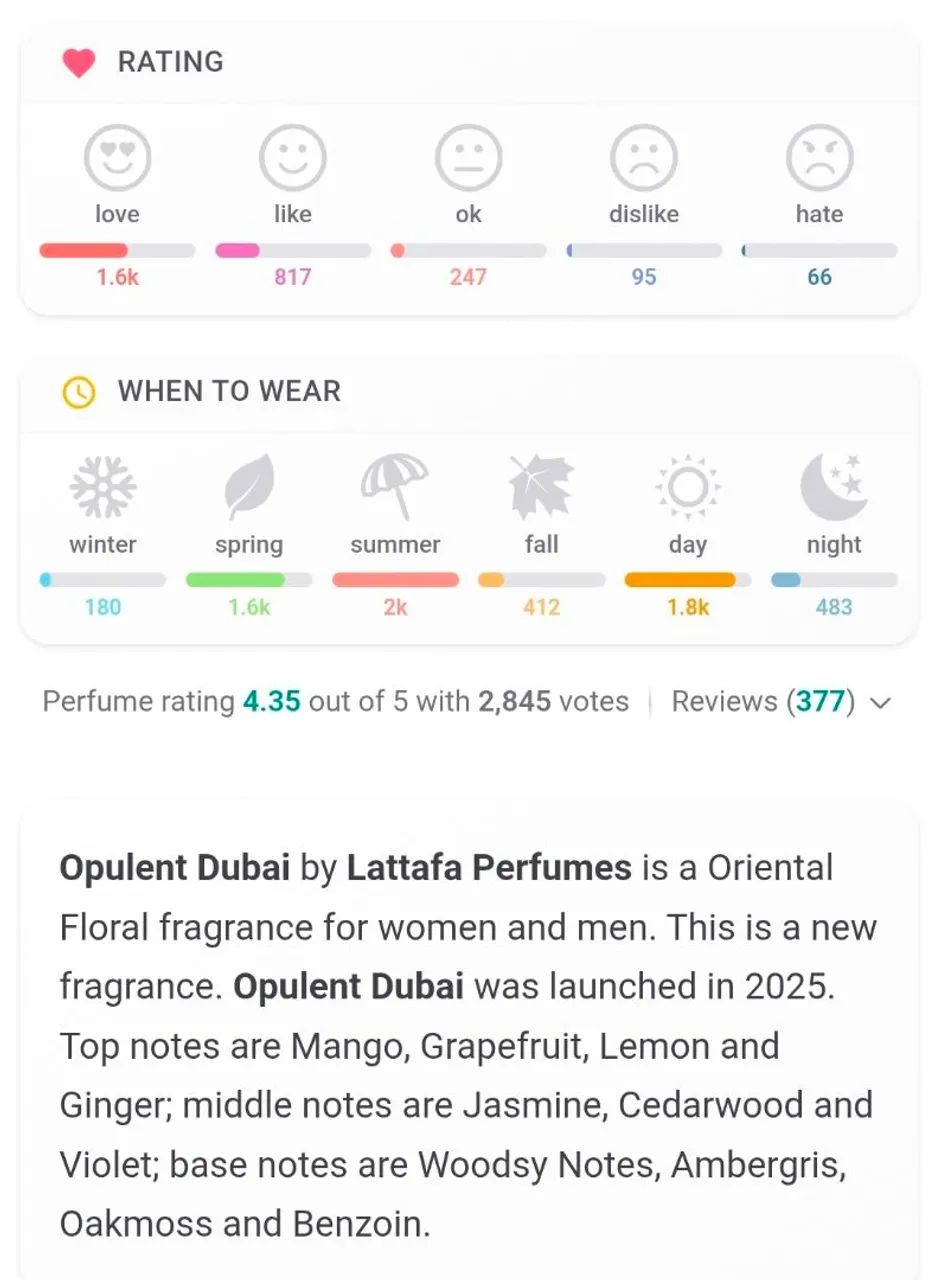 Perfume Opulent Dubai Lattafa - Foto 5