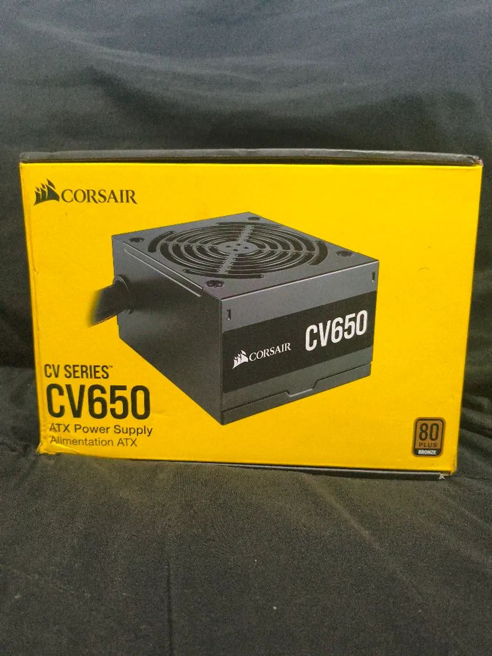 Fonte de pc Corsair cv650